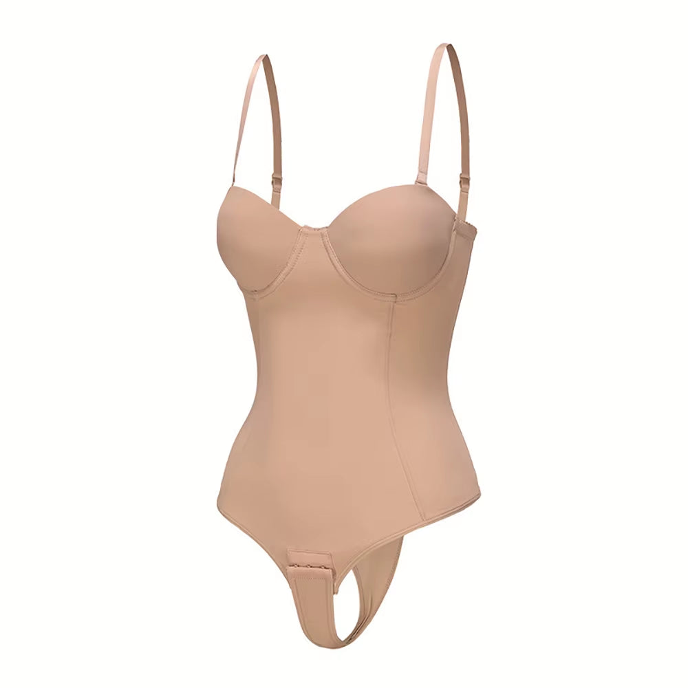 Strapless Invisible Tummy Control Shapewear Fajas Waist Trainer Slimming Sexy Bodysuits Modeling Strap Body Shaper Underwear