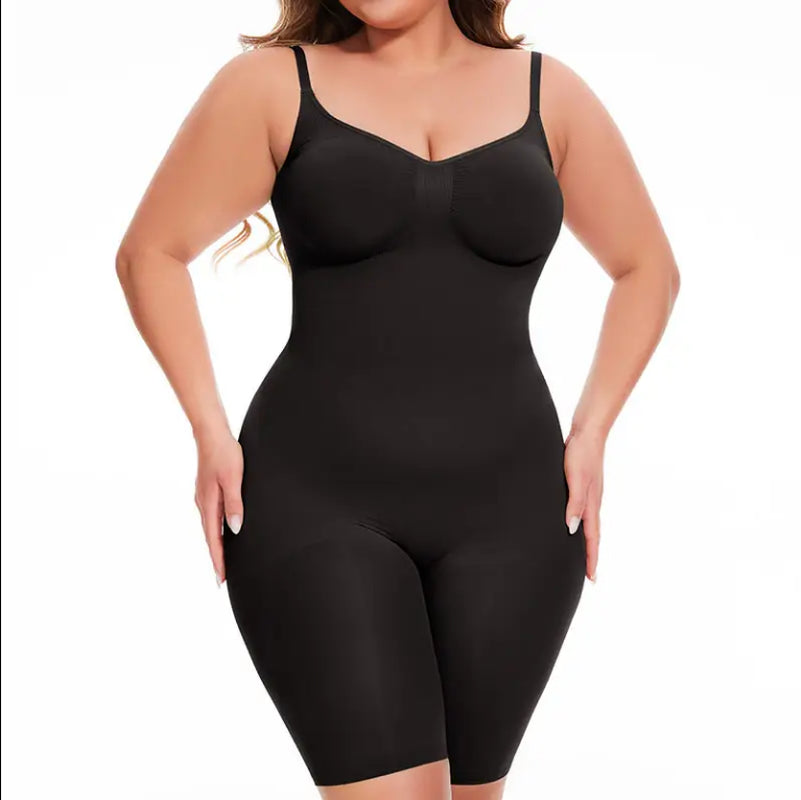 Dropship SEAMLESS Postpartum Abdomen Shapewear Sculpting Short Mid Thigh Slimming Body Shaper for Women Tummy Control Slimmer